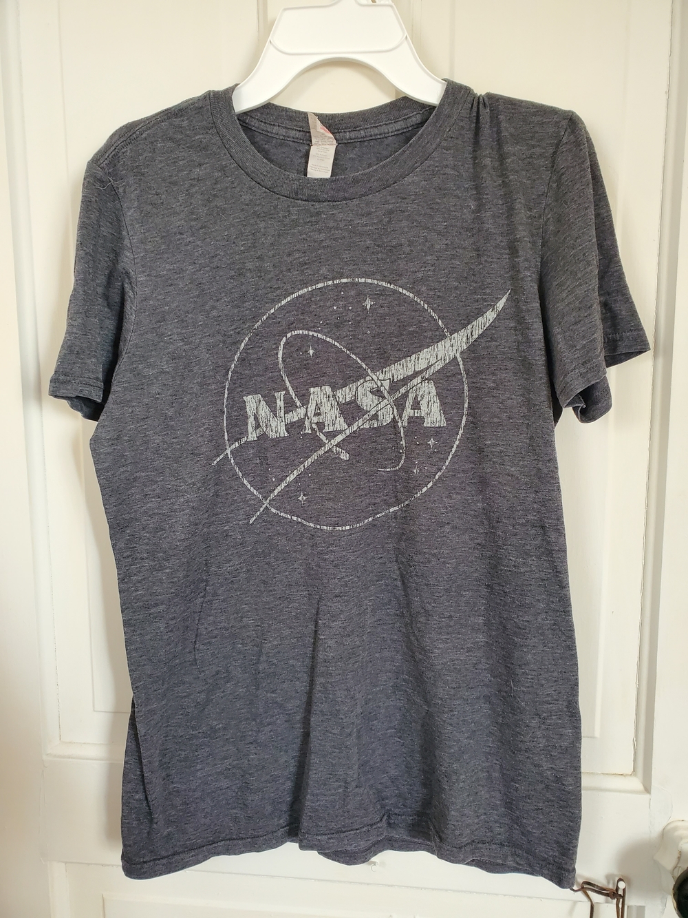 NASA Logo Grey Graphic Tee